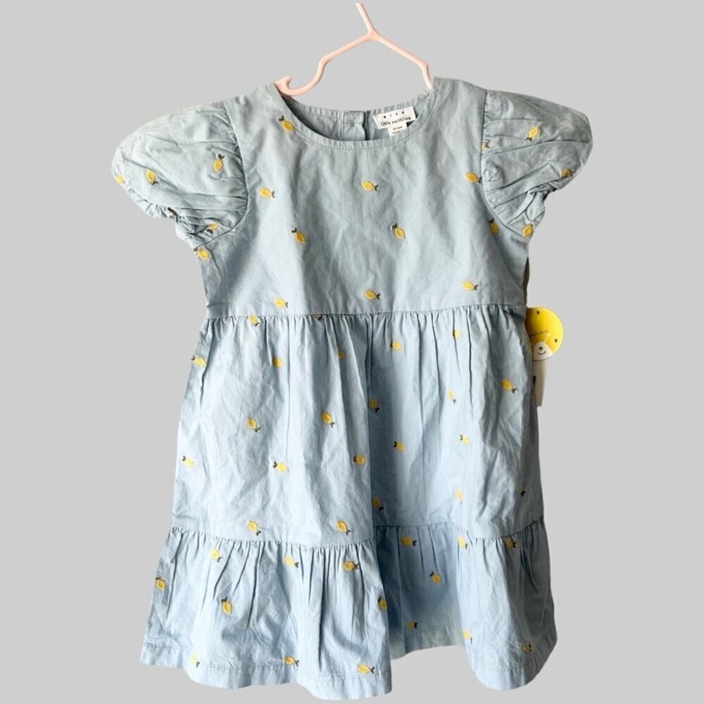 NWT Rise Little Earthling Ruffles Cotton Dress 18-24month